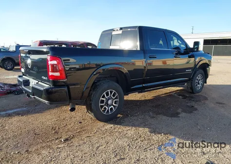 2024 Ram 2500 Limited Longhorn 4X4 6'4 Box из США, поврежденный, VIN 3C6UR5GLXRG239639